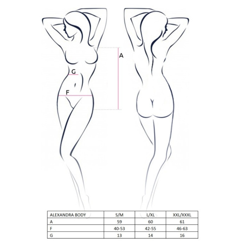 Боди Alexandra S/M фото 3