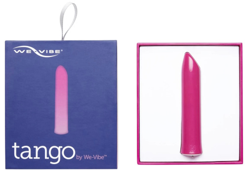 Мини-вибратор We-Vibe Tango перезаряжаемый розовый фото 14