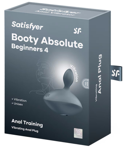 Анальная втулка со стимуляцией промежности Satisfyer Booty Absolute Beginners 4 фото 5