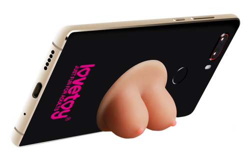 Сувенирная подставка для телефона Грудь на присоске Universal Boobie Stand Holder фото 5