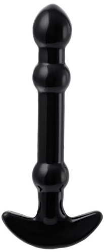 Нереалистичный анальный плаг из стекла Sexus Glass 19 см