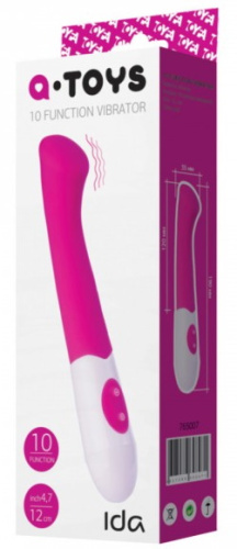 Вибратор для G-точки Ida розовый фото 3