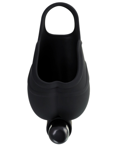 Кольцо на пенис и утяжка на мошонку с вибрацией Erotist Attraction фото 4