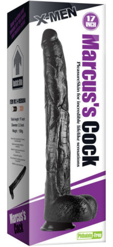 Фаллос-гигант X-Men Marcus Cock 43 см ДЕФОРМИРОВАННАЯ УПАКОВКА фото 3