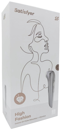 Бесконтактный стимулятор клитора с вибрацией Satisfyer Luxury High Fashion фото 7