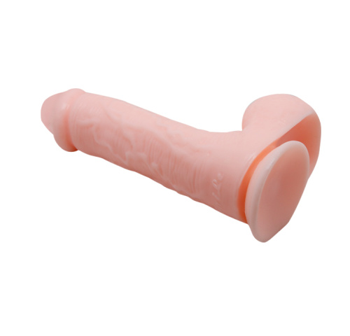 Фаллоимитатор с мошонкой и выразительной большой головкой фото 5