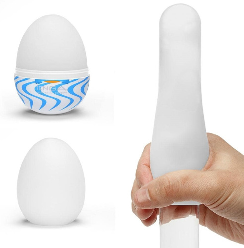 Мастурбатор яйцо Tenga Egg Wonder Wind фото 3