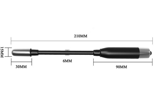 Гнущийся универсальный вибростимулятор Micphone Vibrating Stick фото 5