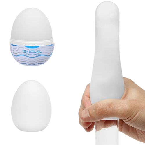 Мастурбатор яйцо Tenga Egg Wavy фото 3