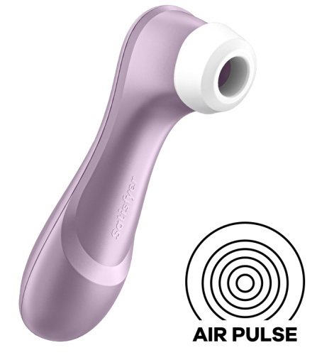 Вакуумно-волновой стимулятор клитора Satisfyer Pro 2 фиолетовый фото 2