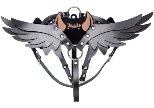 Кожаная портупея с крылышками Pecado фото 7