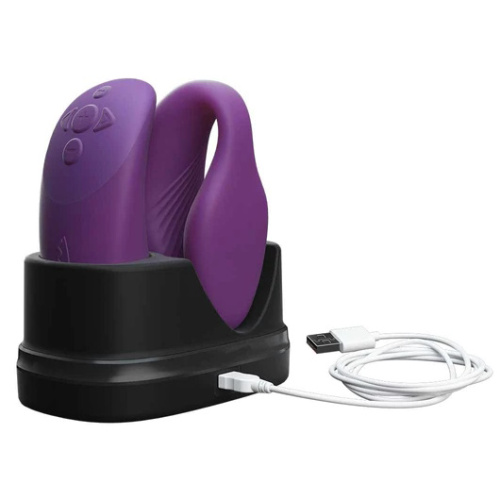 Смарт-вибратор для двоих We-Vibe Chorus фиолетовый фото 10
