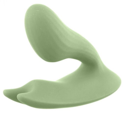 Вагинально-клиторальный смарт-стимулятор Magic Motion Umi зеленый фото 4