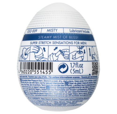 Мастурбатор яйцо Tenga Egg Misty фото 6
