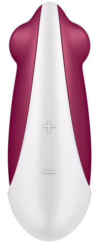 Клиторальный вибромассажер с толчковым стимулятором Satisfyer Spot On 3 красный фото 3