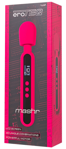 Перезаряжаемый интимный вибромассажер EroTeq Mashr с LCD экраном фото 13