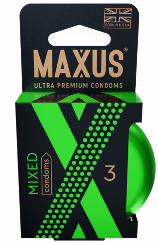 Презервативы в металлическом кейсе Maxus №3 Mixed микс фото 4