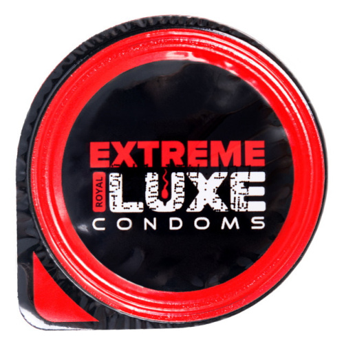 Презерватив Luxe Extreme Безумная Грета с ароматом ванили фото 4
