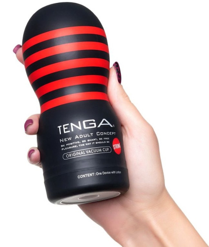 Мастурбатор с эффектом глубокой глотки Tenga Deep Throat Cup Hard фото 2