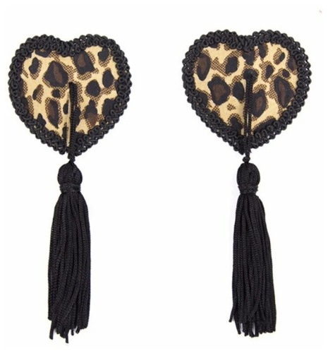 Пэстисы с леопардовым принтом и кисточками фото 2