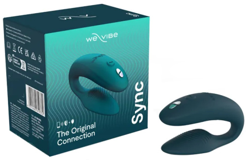 Смарт-вибромассажер для пар We-Vibe Sync 2 зеленый фото 10