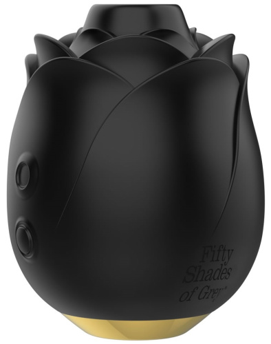Вакуумно-волновой бесконтактный стимулятор Fifty Shades of Grey Black Rose фото 5