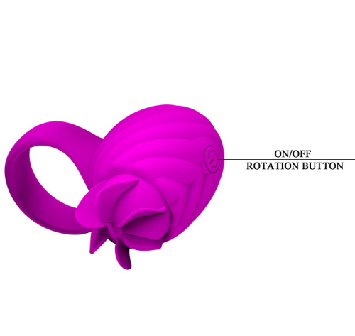 Эрекционное кольцо с ротацией Pretty Love Frances фото 8