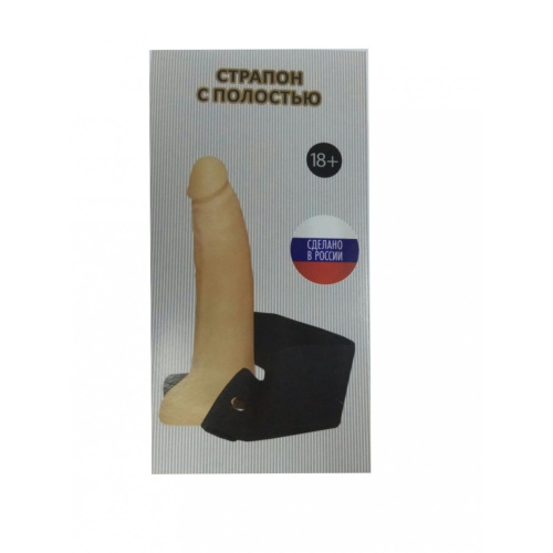 Телесный фаллопротез XXL № 3 фото 3