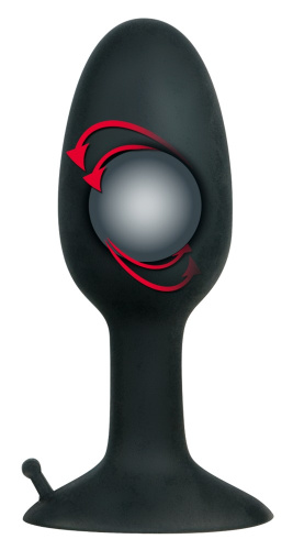 Маленькая анальная втулка со смещенным центром тяжести Backdoor Friend фото 2