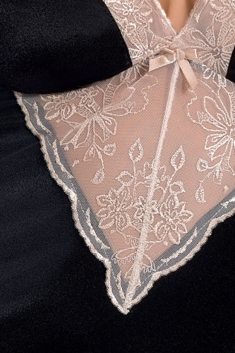 Черная сорочка Lotus L/XL фото 2