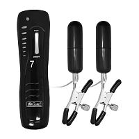 Зажимы для груди с вибро-грузиками Vibrating Nipple Clamps