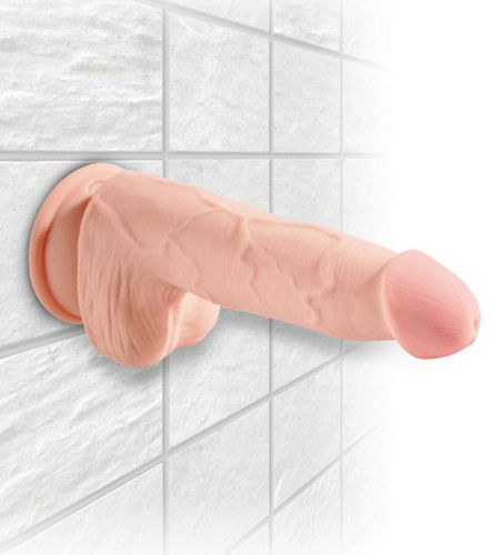 Фаллоимитатор на присоске King Cock Plus Triple Density 18 см фото 6