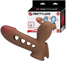 Насадка на пенис и мошонку с функцией расширения Airbag Penis Sleeve Tyronn