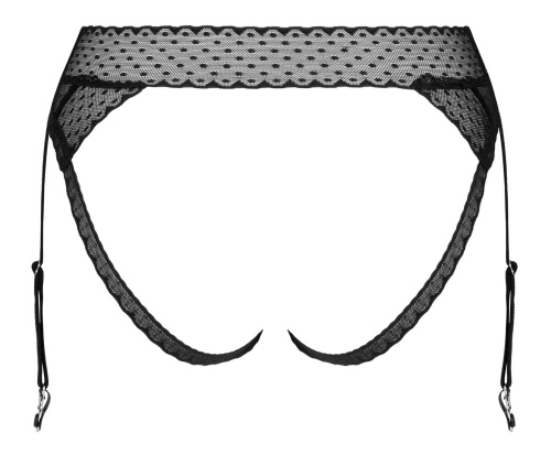 Пикантные трусики с пажами для чулок Lanelia M/L фото 6