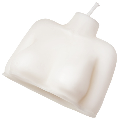 Белая свеча Женский Силуэт Pecado BDSM 49 гр фото 3