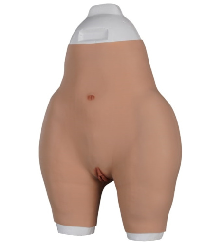 Накладная вагина и попка на силиконовых шортиках фото 2