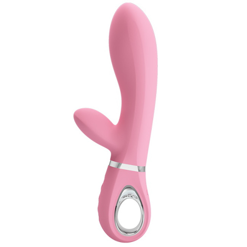 Перезаряжаемый вибратор с клиторальным стимулятором Pretty Love Thomas фото 2