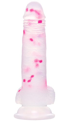 Прозрачный фаллоимитатор Crowley 18 см фото 4