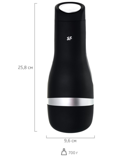 Мастурбатор в колбе Satisfyer Men Classic Silver фото 8