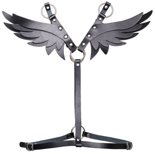 Кожаная портупея с крылышками Pecado фото 3