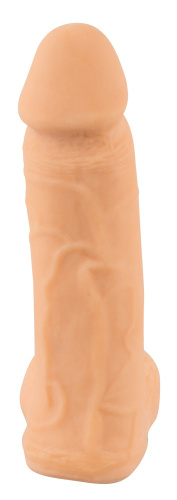 Фаллоимитатор суперкожа Real Dong 20 см фото 5