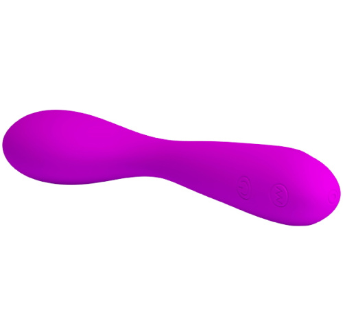 Мощный гибкий вибратор для зоны G Pretty Love Nigel пурпурный фото 5