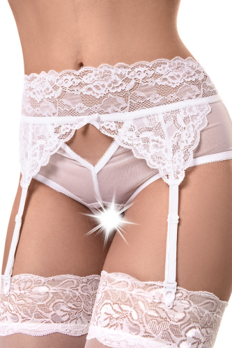 Кружевные трусики-пояс Erolanta Iveta 42-44 фото 4