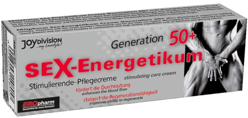 Возбуждающий крем для мужчин старше 50 лет Sex Energetikum 40 мл фото 2