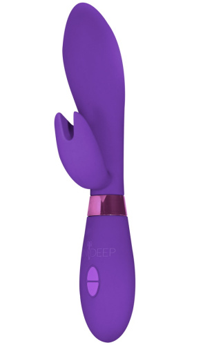 Вибратор с клиторальным стимулятором Indeep Leyla Purple фото 2