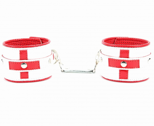 Оковы на ноги из натуральной кожи для ролевых игр фото 2