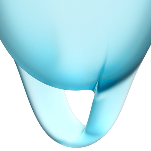 Набор менструальных чаш Satisfyer Feel Confident, голубой фото 5