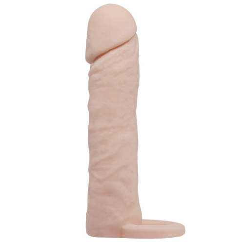 Удлиняющая насадка с петлей для мошонки Medium + 4 см фото 4