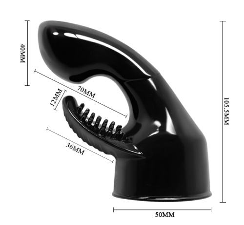 Насадка для вибромассажёра Power Head фото 4