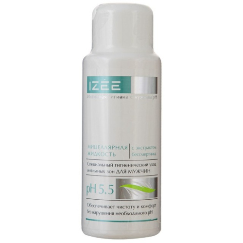 Мицеллярная жидкость для мужчин Изее (izee) с экстрактом бессмертника 250 мл